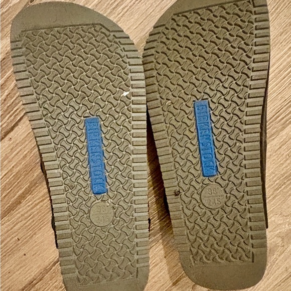 Birkenstock Tokio Super Grip Black Leather Clogs for Work, size 38 (EU), 8 (US) - Picture 2 of 3